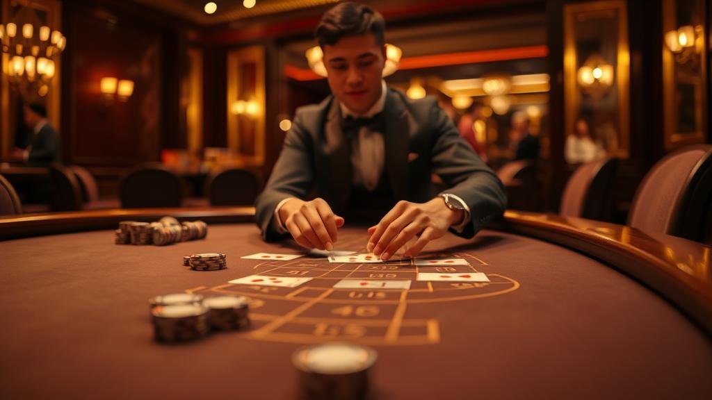 ตัวอย่างเค้าไพ่บาคาร่า มังกรและปิงปอง