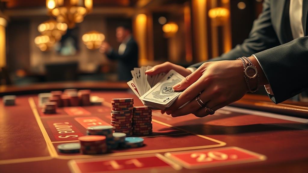 หน้าจอเกมบาคาร่าพร้อมสถิติและสูตร