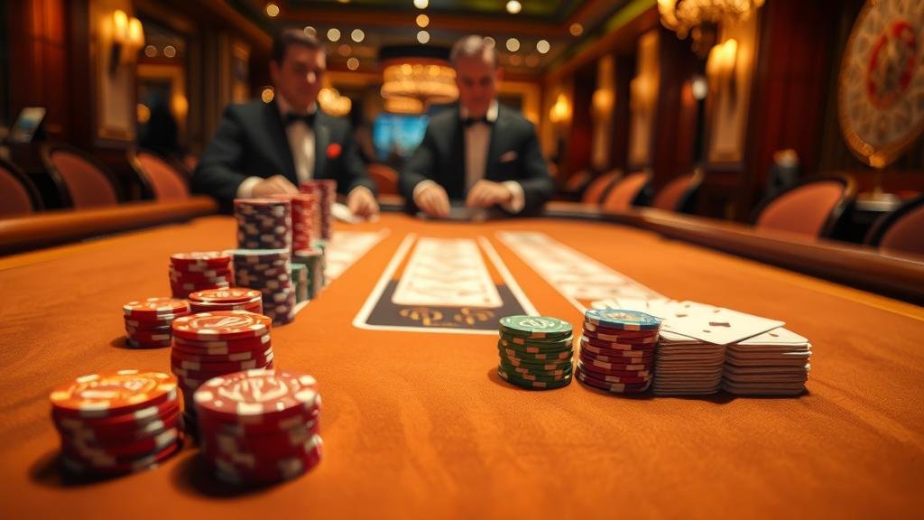 ตารางแสดงเค้าไพ่บาคาร่า