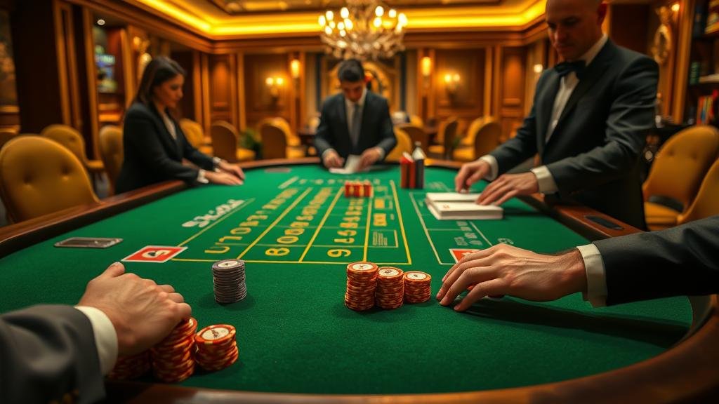 ตัวอย่างเค้าไพ่บาคาร่าที่นิยม