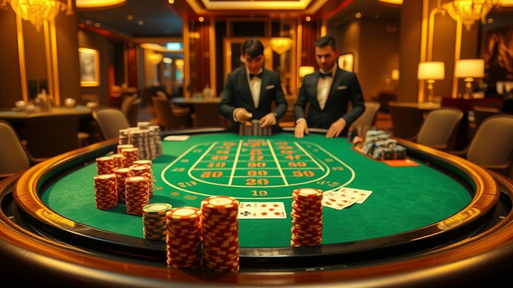 การเล่นบาคาร่าสดพร้อมอินเทอร์เฟซที่ทันสมัย