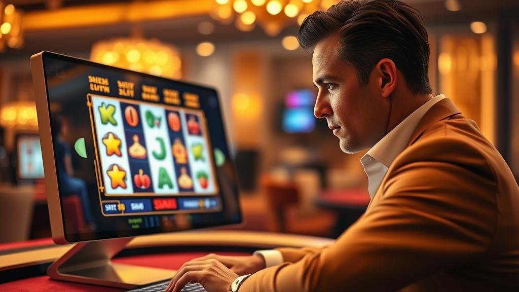 กราฟแสดงผลกำไรจากการเล่นสล็อต