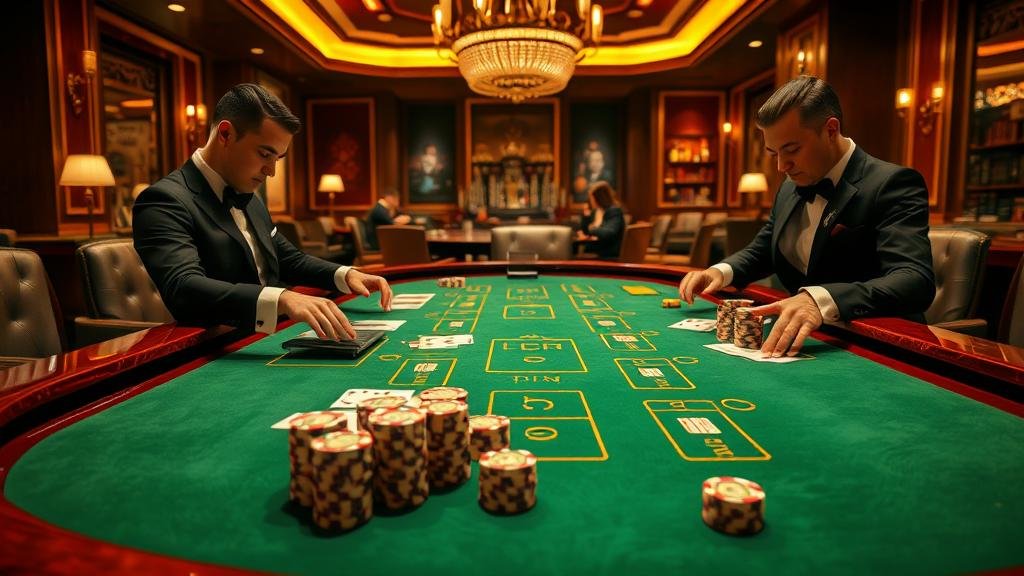 ไพ่บาคาร่าพร้อมแต้มที่ชนะ