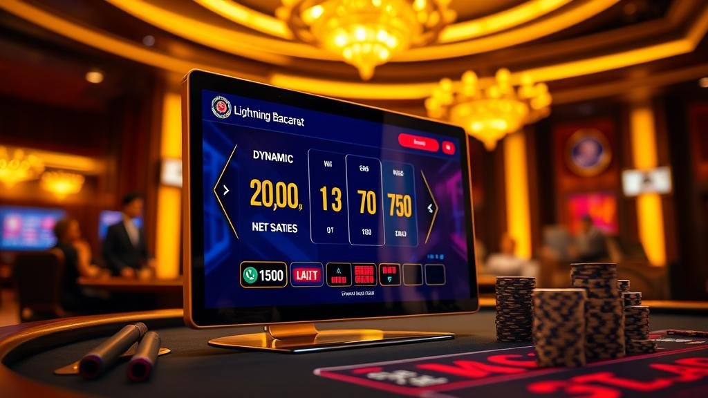 ผู้เล่นกำลังลุ้นบาคาร่าสายฟ้าบนมือถือ