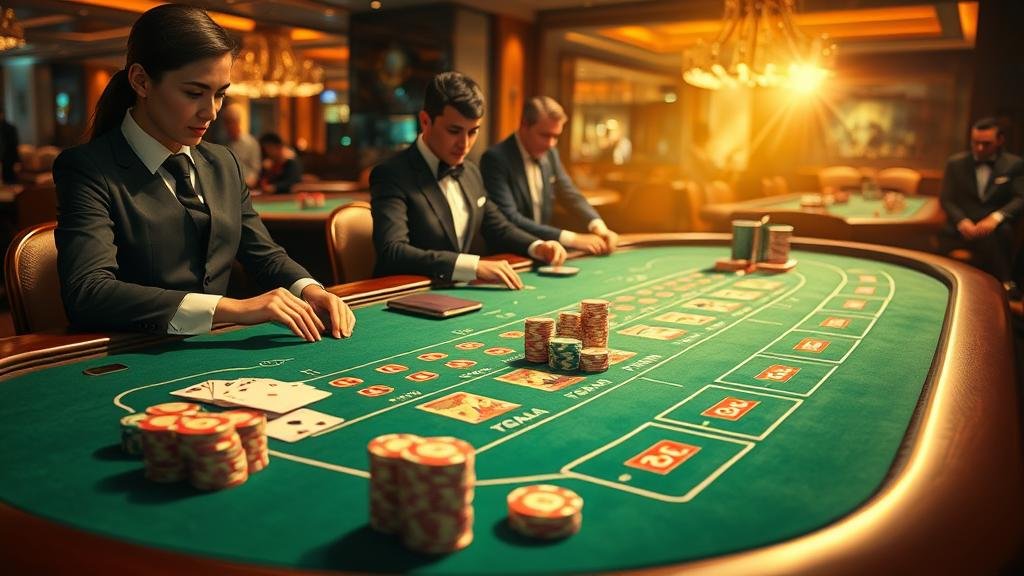 การเดินเงินแบบฟีโบนัชชีในบาคาร่า