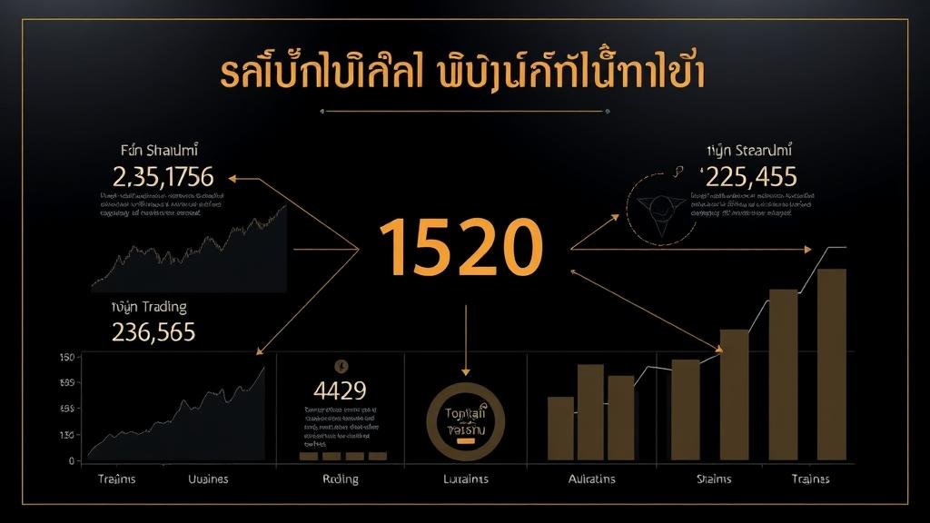 เซียนหวยหุ้นกำลังวิเคราะห์ตัวเลขด้วยมือ