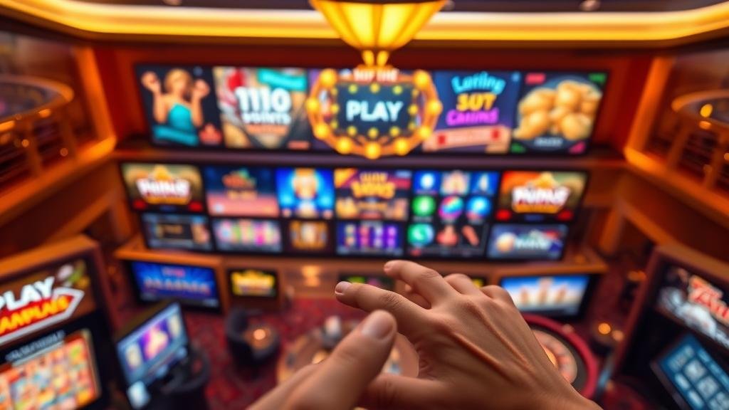 ภาพหน้าจอเกมสล็อตที่แสดงการชนะรางวัลใหญ่