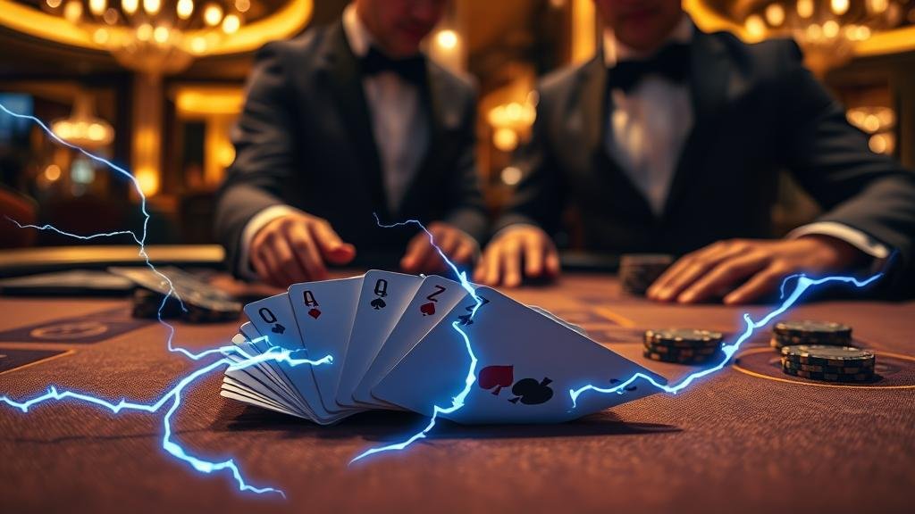 การวางเดิมพันบาคาร่าสายฟ้าพร้อมตัวคูณ