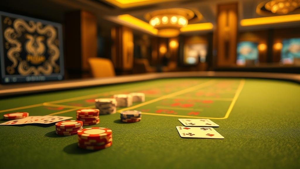 ภาพการเล่นบาคาร่าออนไลน์อย่างมีสติ