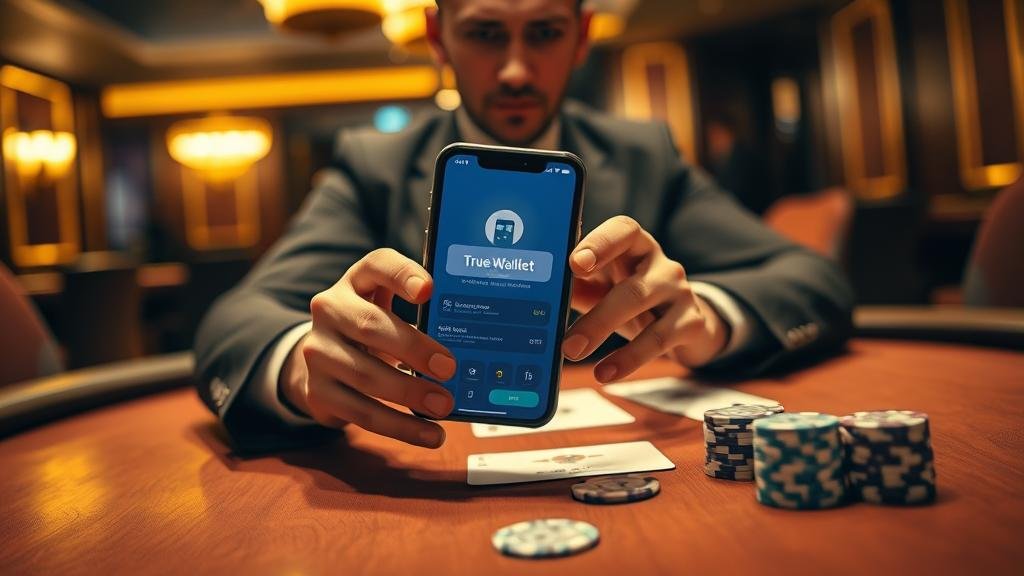 การฝากเงินบาคาร่าด้วย True Wallet