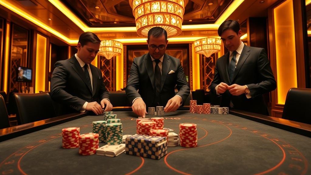 ผู้คนสนุกกับการเล่นคาสิโนออนไลน์บนเว็บตรง