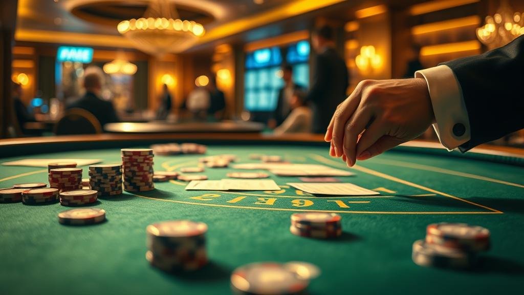 หน้าจอเกมบาคาร่าและคาสิโนออนไลน์ยอดนิยม