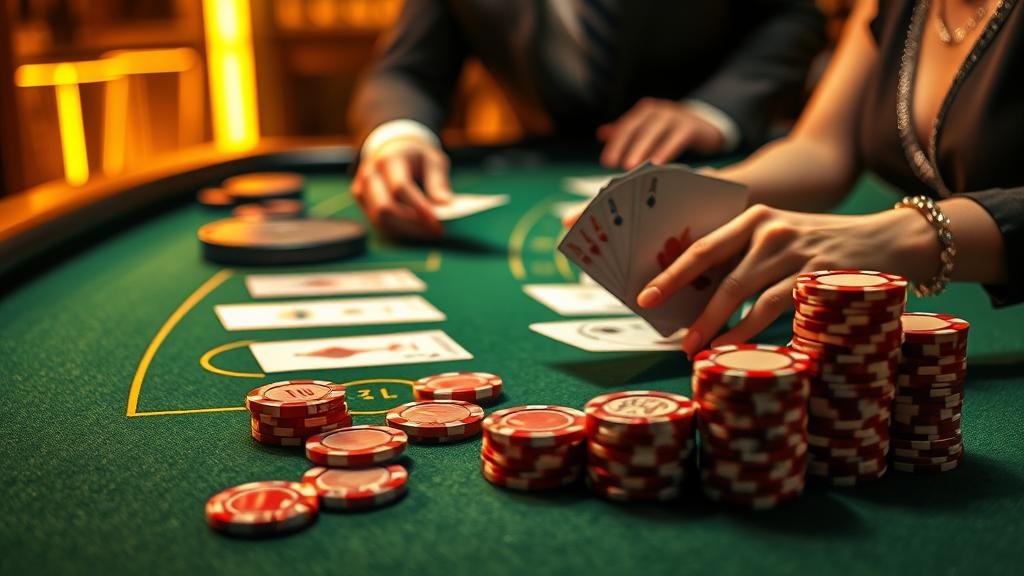 การแสดงผลสูตรบาคาร่า AI บนหน้าจอ