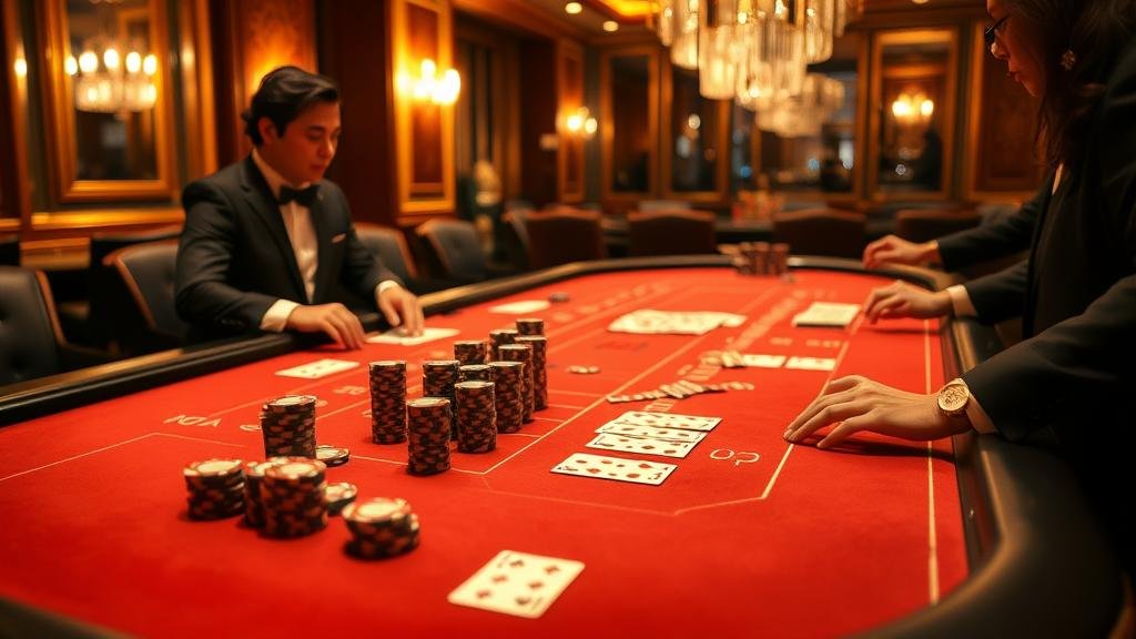 ตารางแสดงเค้าไพ่บาคาร่า