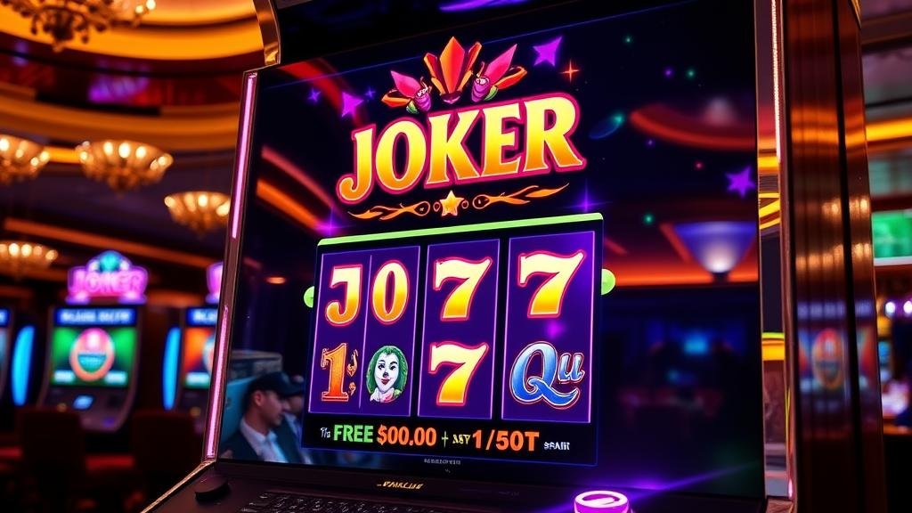 JOKER SLOT: อยากลองเล่นสล็อต JOKER? มาดูเกมแตกง่าย โบนัสจัดเต็ม!