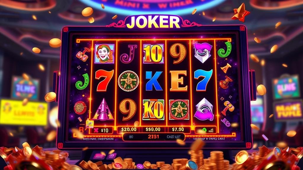รวมเกมสล็อต JOKER GAMING หลากหลายธีม