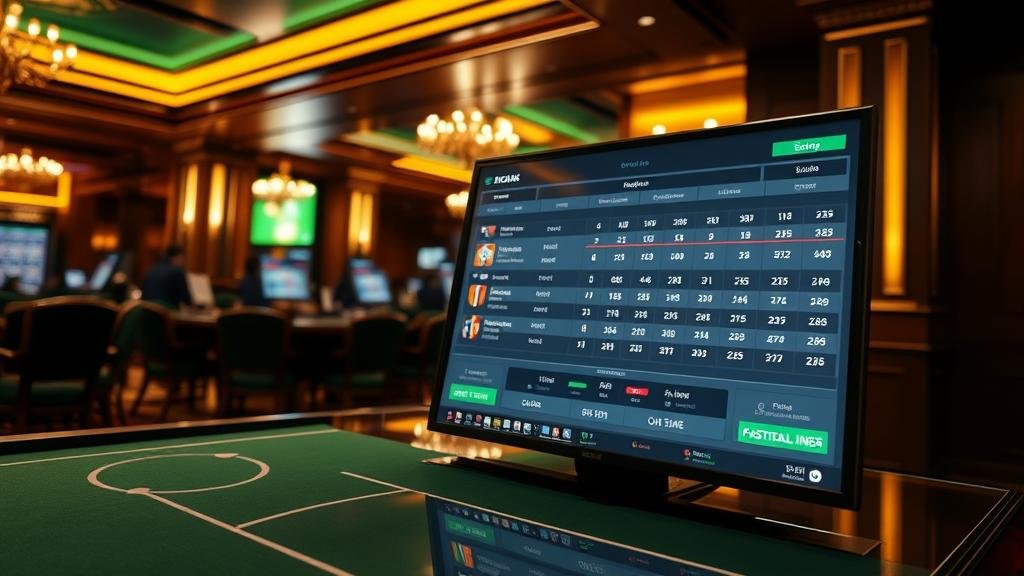 หน้าจอแอปพลิเคชันแทงบอลออนไลน์