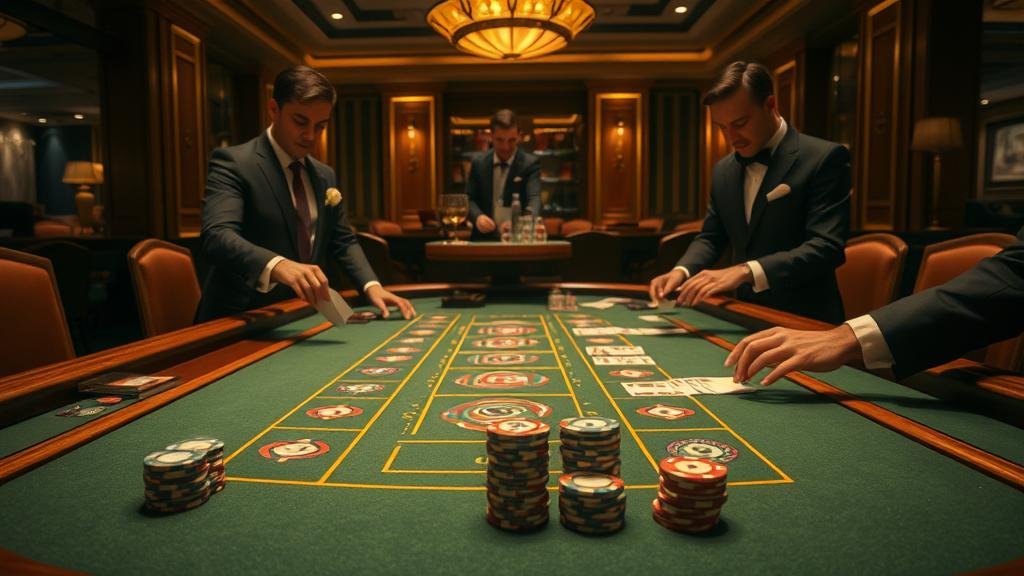 หน้าจอแสดงผลสูตรบาคาร่า