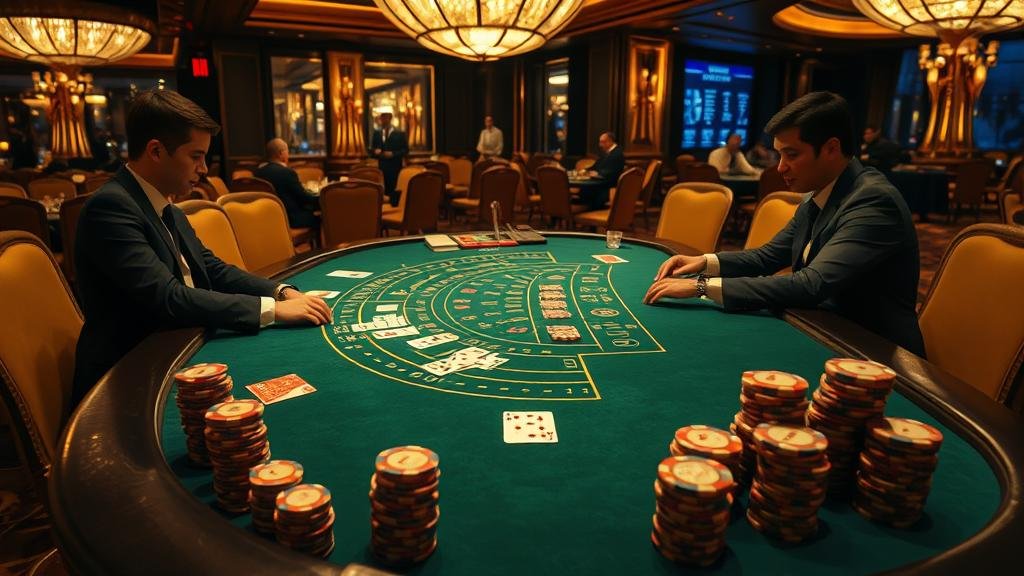 การแจกไพ่บาคาร่า