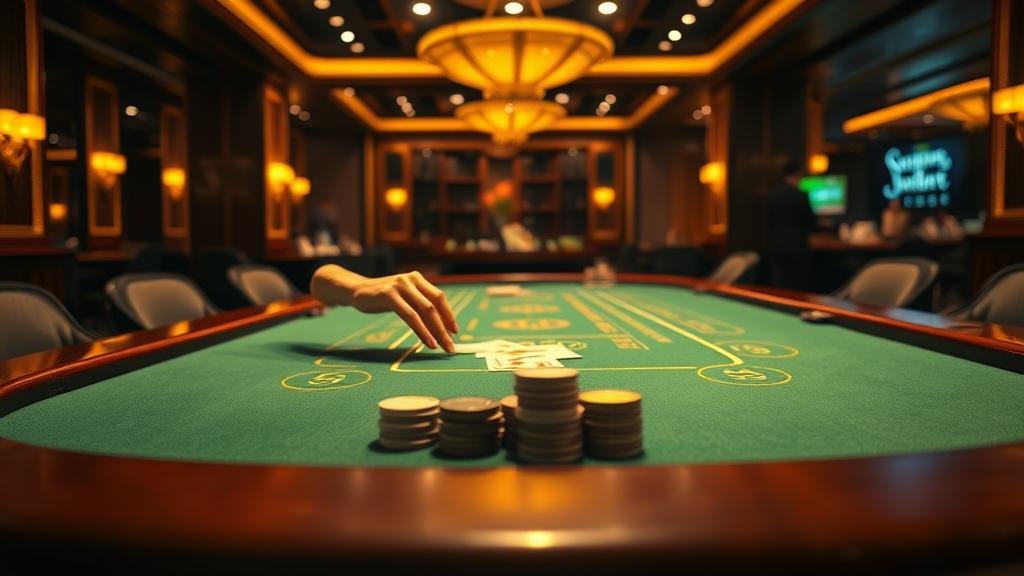 ภาพอินโฟกราฟิกแสดงสูตรบาคาร่า