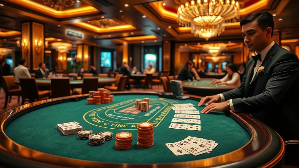 การวางเดิมพันในเกมบาคาร่า