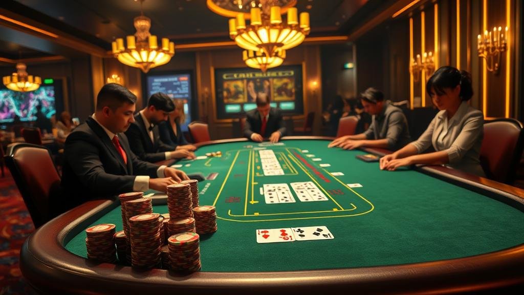 ตารางแสดงกฏการจั่วไพ่ใบที่สามบาคาร่า