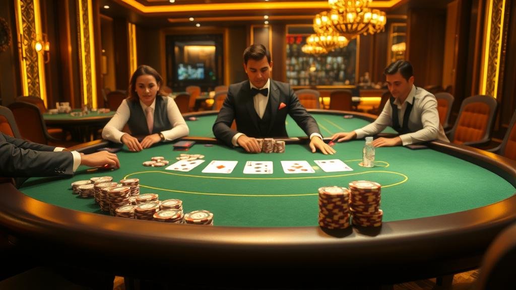 อินโฟกราฟิกเทคนิคการเล่นบาคาร่า