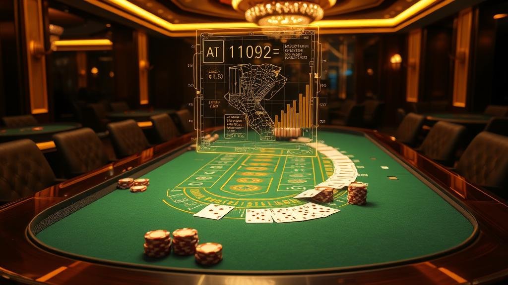 หน้าจอแสดงผลสูตรบาคาร่า AI