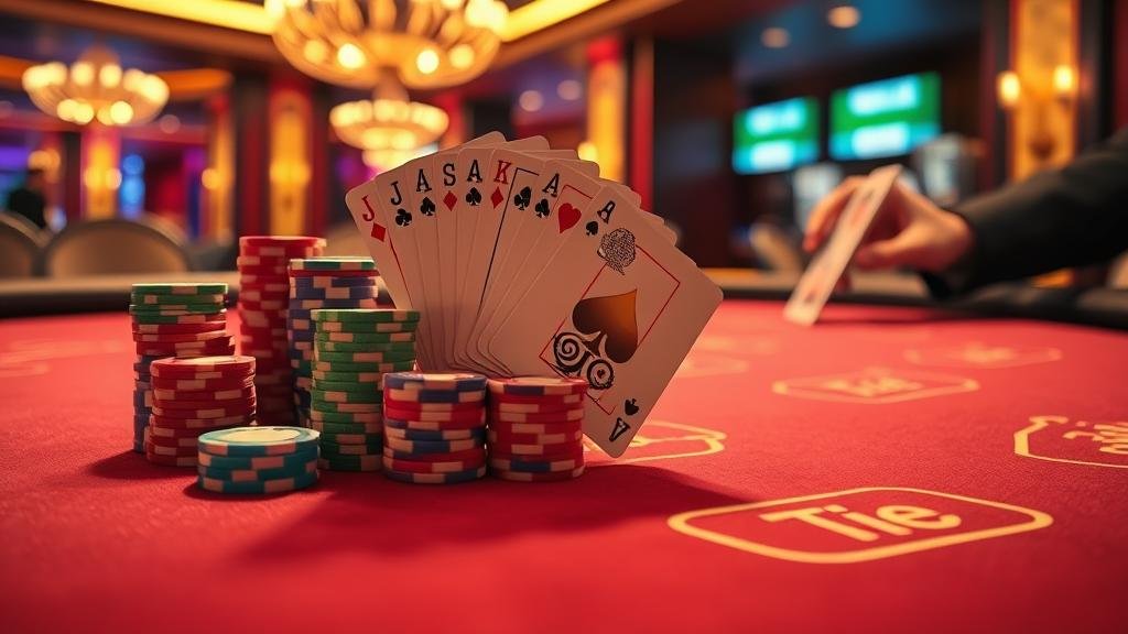 นักพนันมืออาชีพกำลังเล่นบาคาร่า