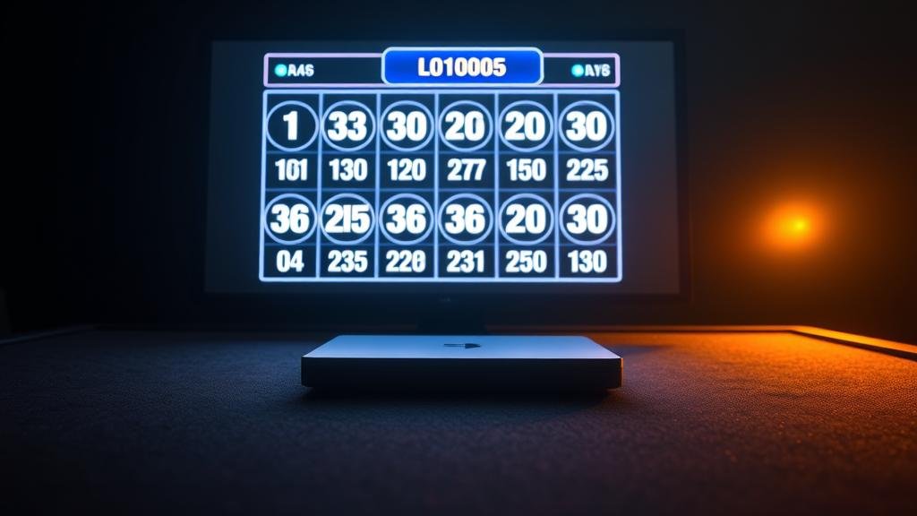 ภาพแสดงตัวเลข 2 ตัว บน ที่ถูกเน้นด้วยวงกลมสีสดใส