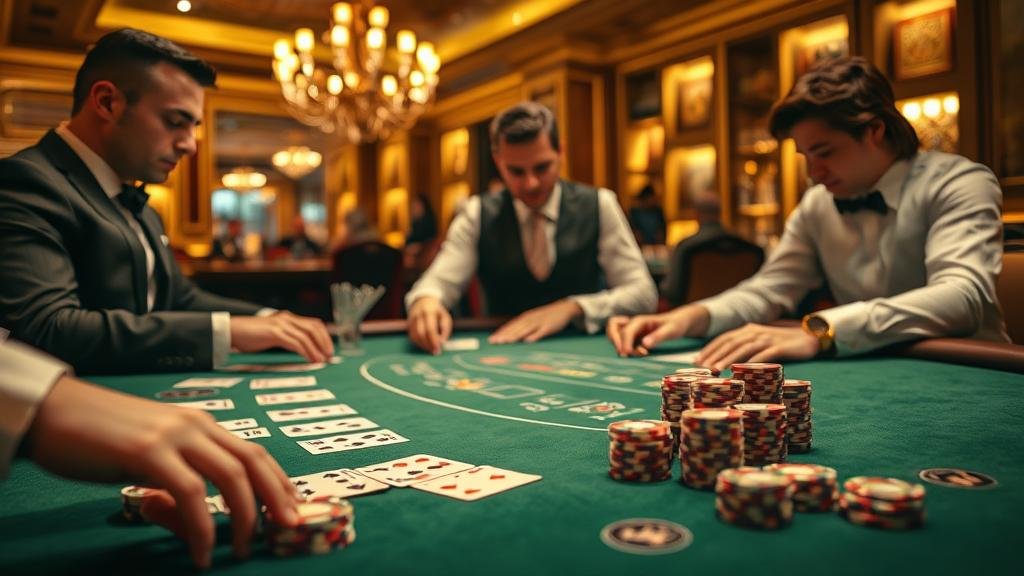 แผนภาพกลยุทธ์การเล่นบาคาร่า