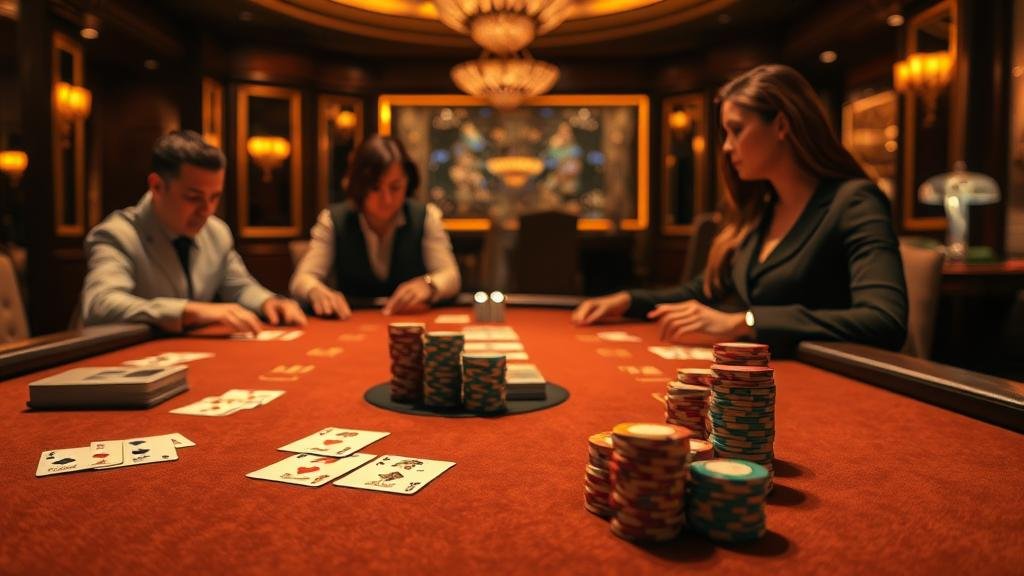 ดีลเลอร์สาวสวยในเกมบาคาร่าเซ็กซี่