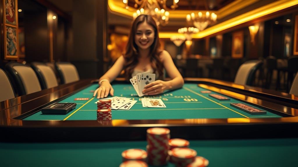 กราฟแสดงแนวโน้มไพ่บาคาร่า