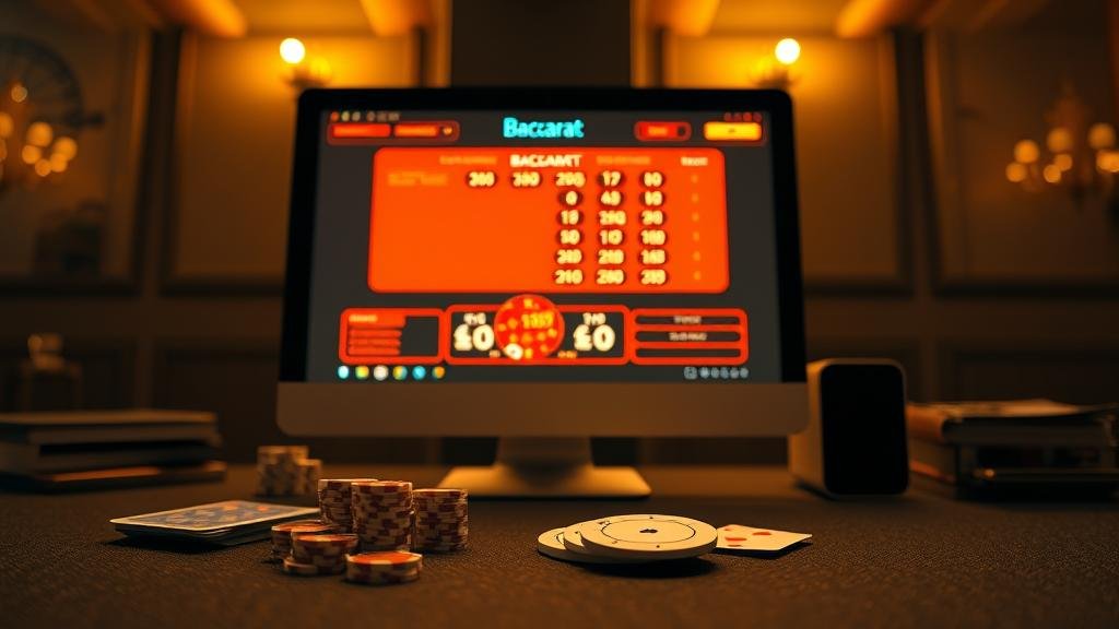 นักพนันมืออาชีพวิเคราะห์ข้อมูลบาคาร่า