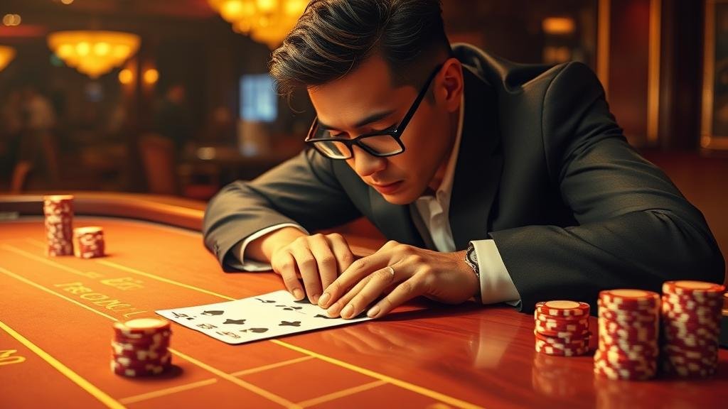 เค้าไพ่สองตัดและมังกรในบาคาร่า