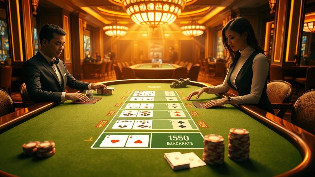 บาคาร่า AE, SA, DG: สูตรอ่านเค้าไพ่สองตัด เข้าใจง่าย ทำกำไรได้จริง