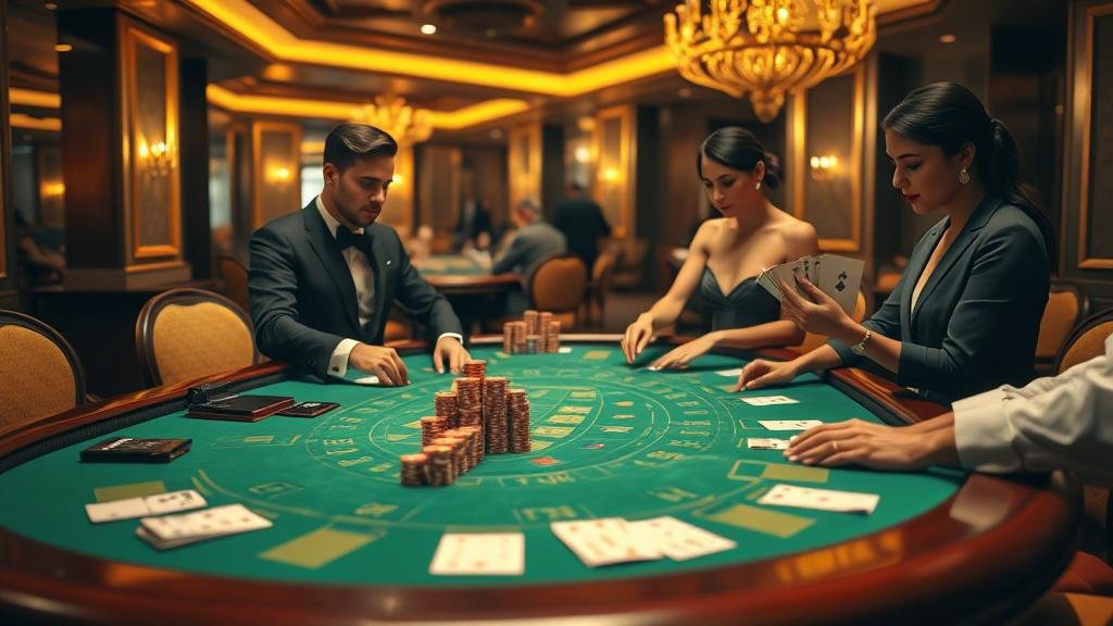 หน้าจอเกมบาคาร่าออนไลน์พร้อมสถิติ