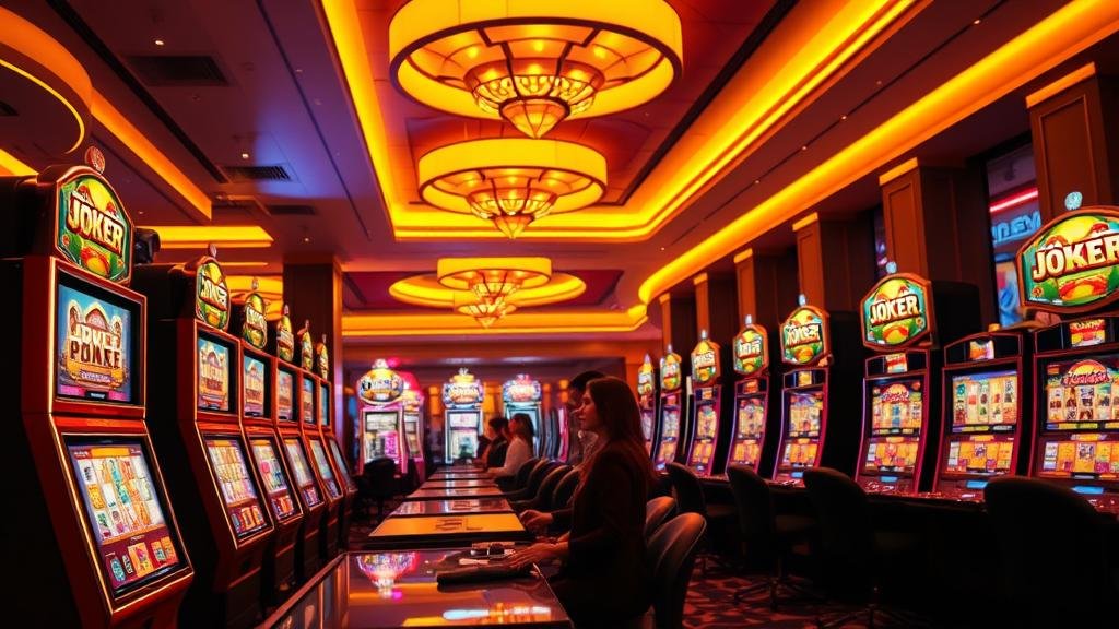 ภาพแสดงการชนะในเกมสล็อต Joker พร้อมจำนวนเงินรางวัล