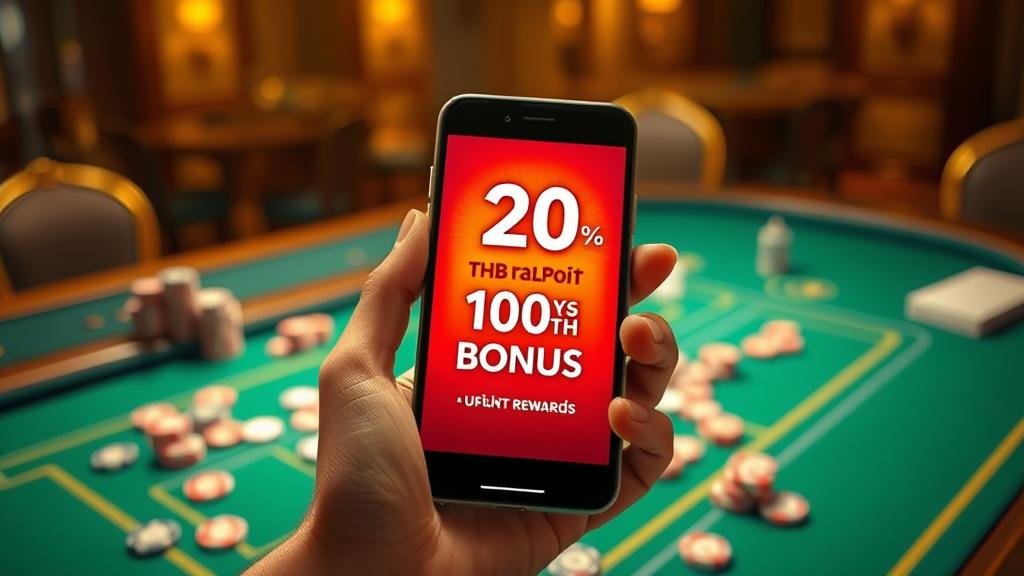 ตารางเปรียบเทียบโปรโมชั่น ฝาก 20 รับ 100