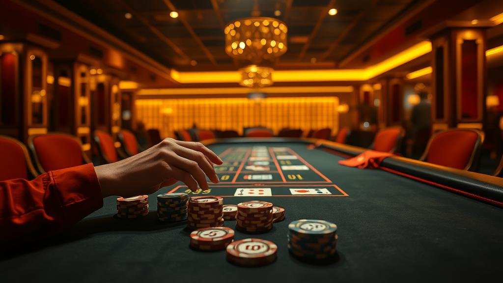 ตารางแสดงผลการออกเค้าไพ่บาคาร่า