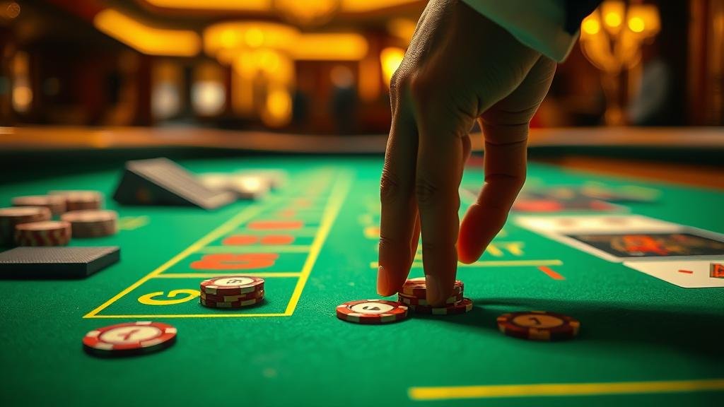 หน้าจอเกมบาคาร่าสด