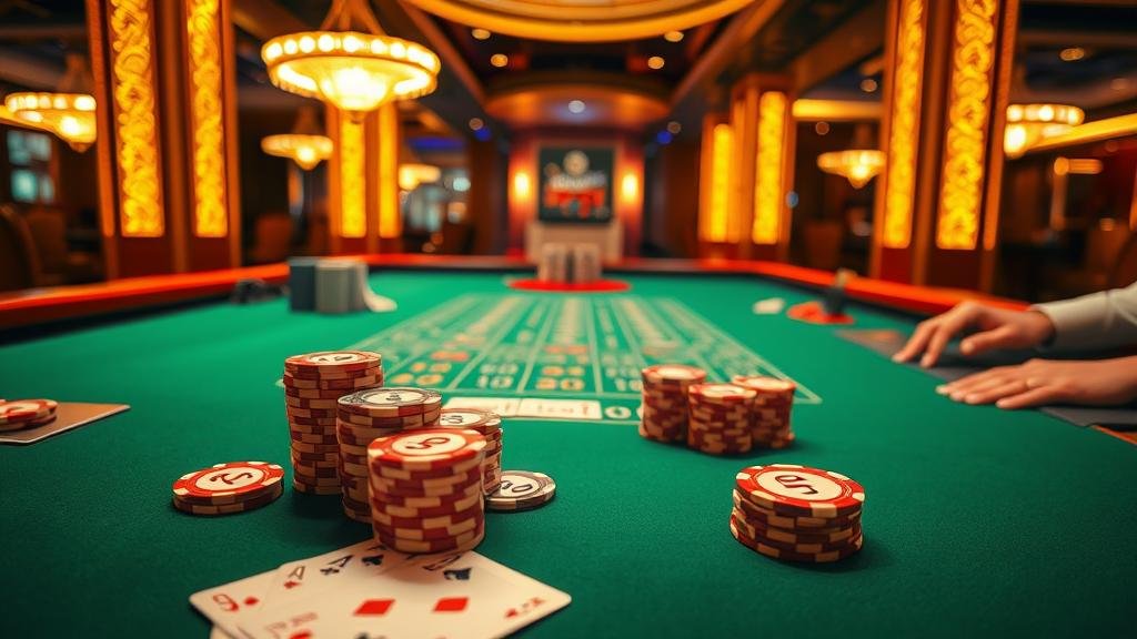 ภาพประกอบเทคนิคการเดินเงินมาร์ติงเกลในบาคาร่า