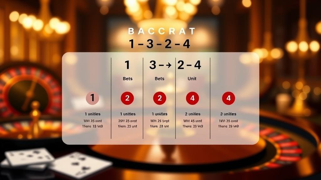 คู่มือเซียนบาคาร่า: สูตรเดินเงิน 1-3-2-4 ฉบับอัปเดต 2025 เล่นง่าย ได้ผลจริง