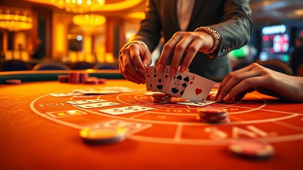 ตัวอย่างเค้าไพ่มังกรบาคาร่า