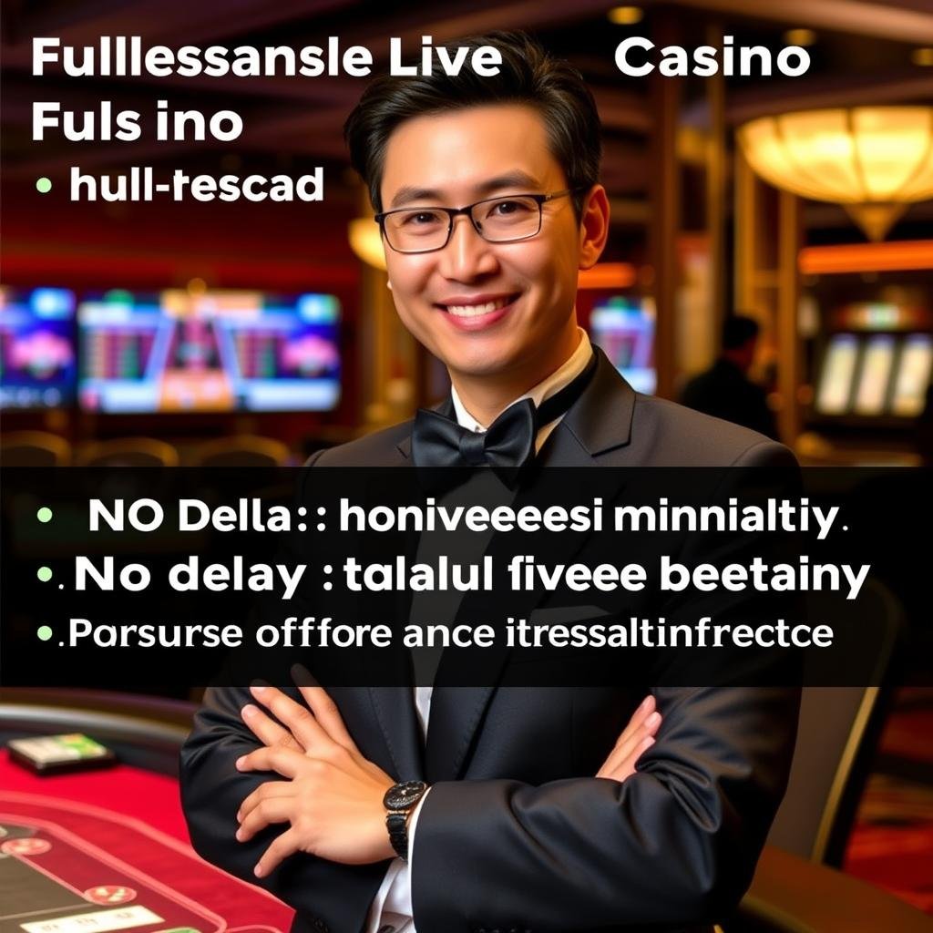 Full-Scale Live Casino Baccarat, No Delay, Multiple Tables Simultaneously, Free Trial Before Betting casino representative