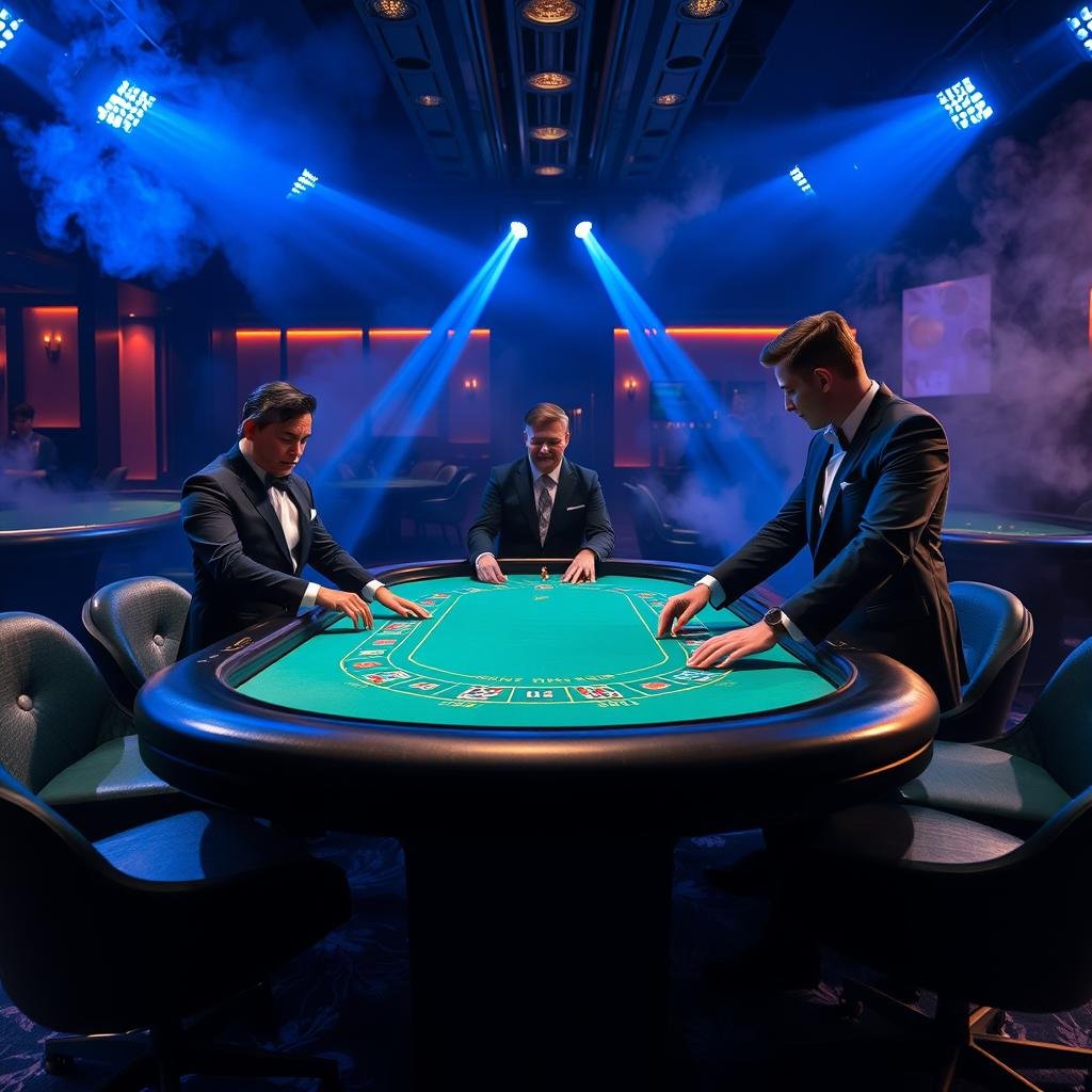 Fast Card Reveal Baccarat: Professional Dealers, Speed/No Commission Modes, Try Before You Bet casino representative