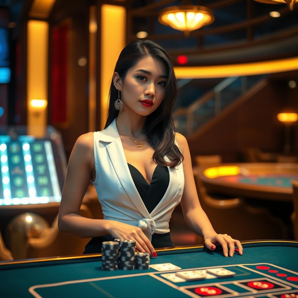 The Most Baccarat Tables, Crystal Clear Audio-Visual, Supports Two-Sided Betting, 24/7 Support Center casino representative