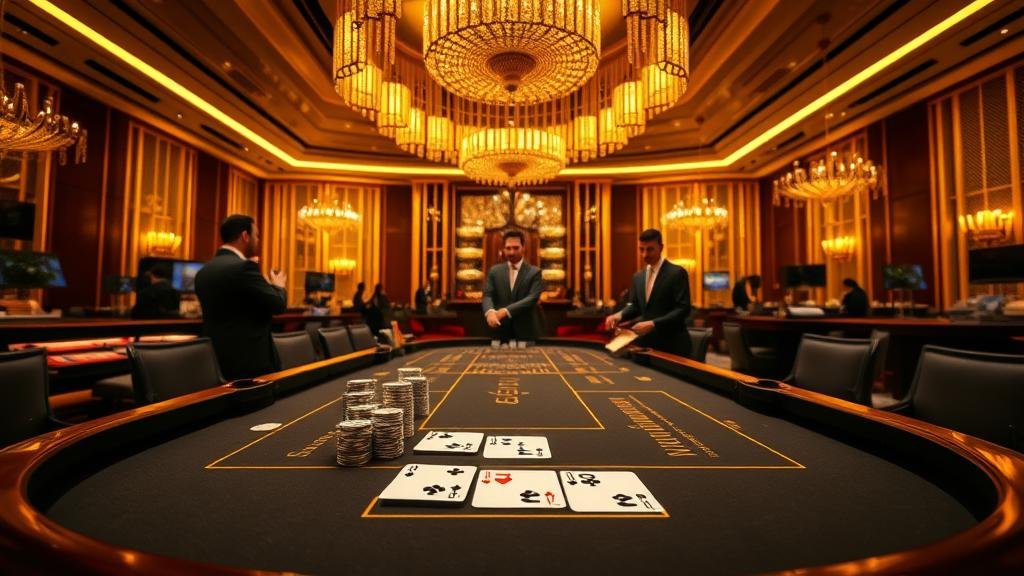 ภาพประกอบสูตรบาคาร่าและรูปแบบการเล่น