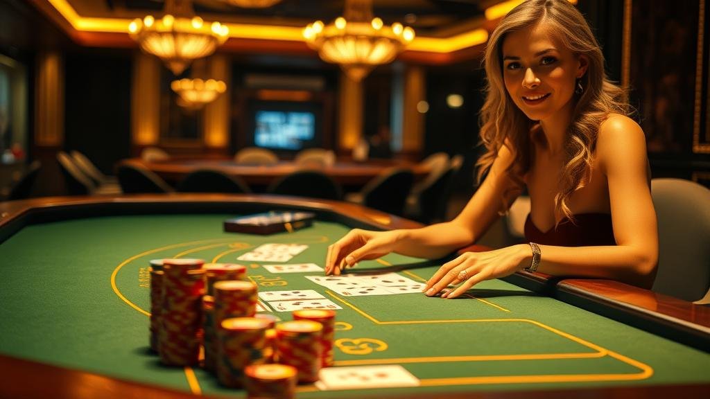 การวางเดิมพันบาคาร่าออนไลน์บนหน้าจอ