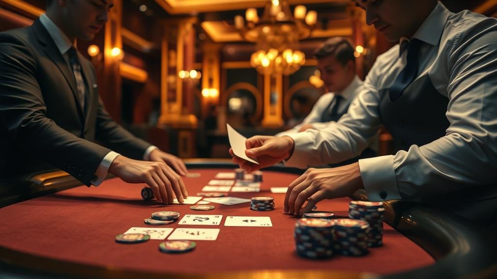 หน้าจอเกมบาคาร่าออนไลน์ พร้อมสูตรและสถิติ